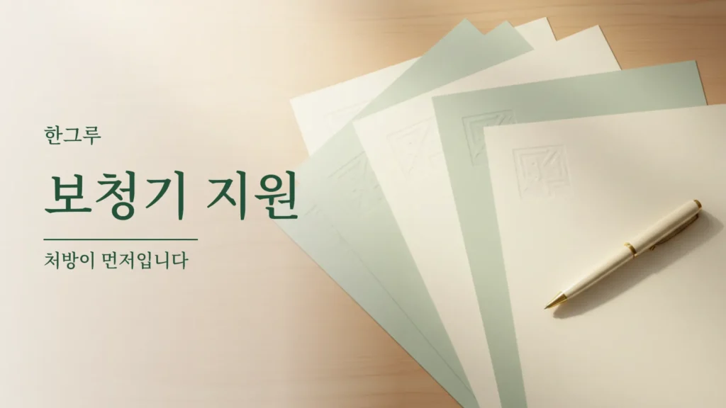 보청기 건강보험 지원, 신청 순서와 필요한 서류