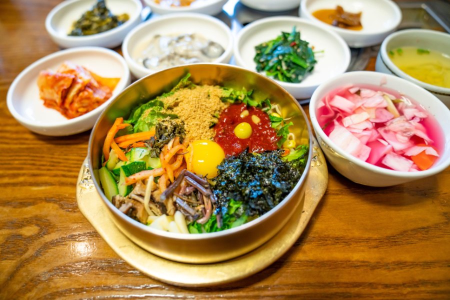전주비빔밥 한 상