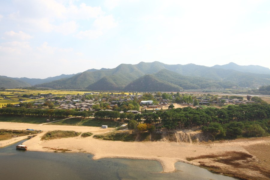 안동 하회마을 전경