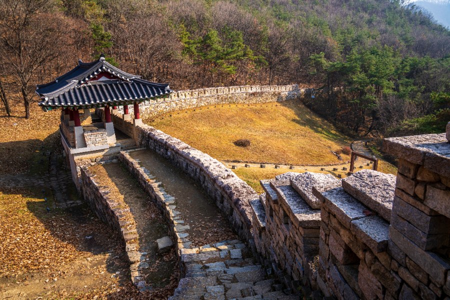 고모산성 성벽 길