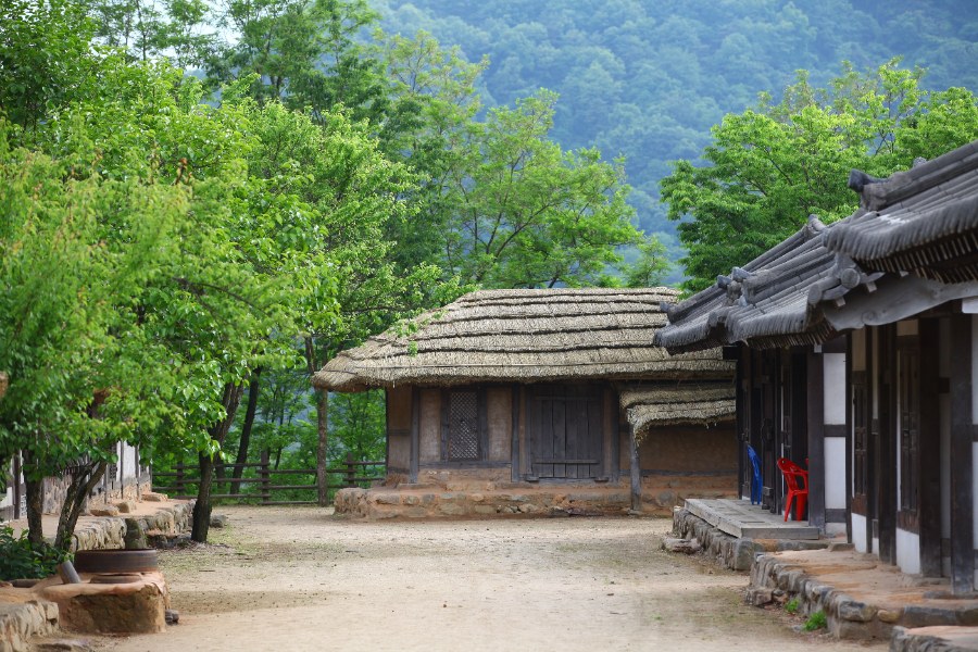 가은오픈세트장 기와집 거리